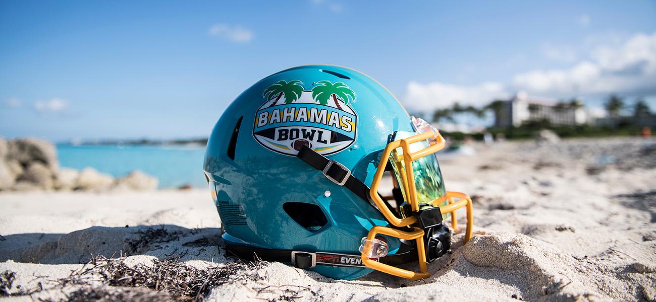 2021 College Football Bowl Games on December 17 - Bahamas and Cure